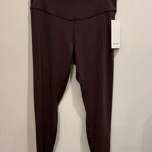 lululemon athletica Dark Brown Leggings